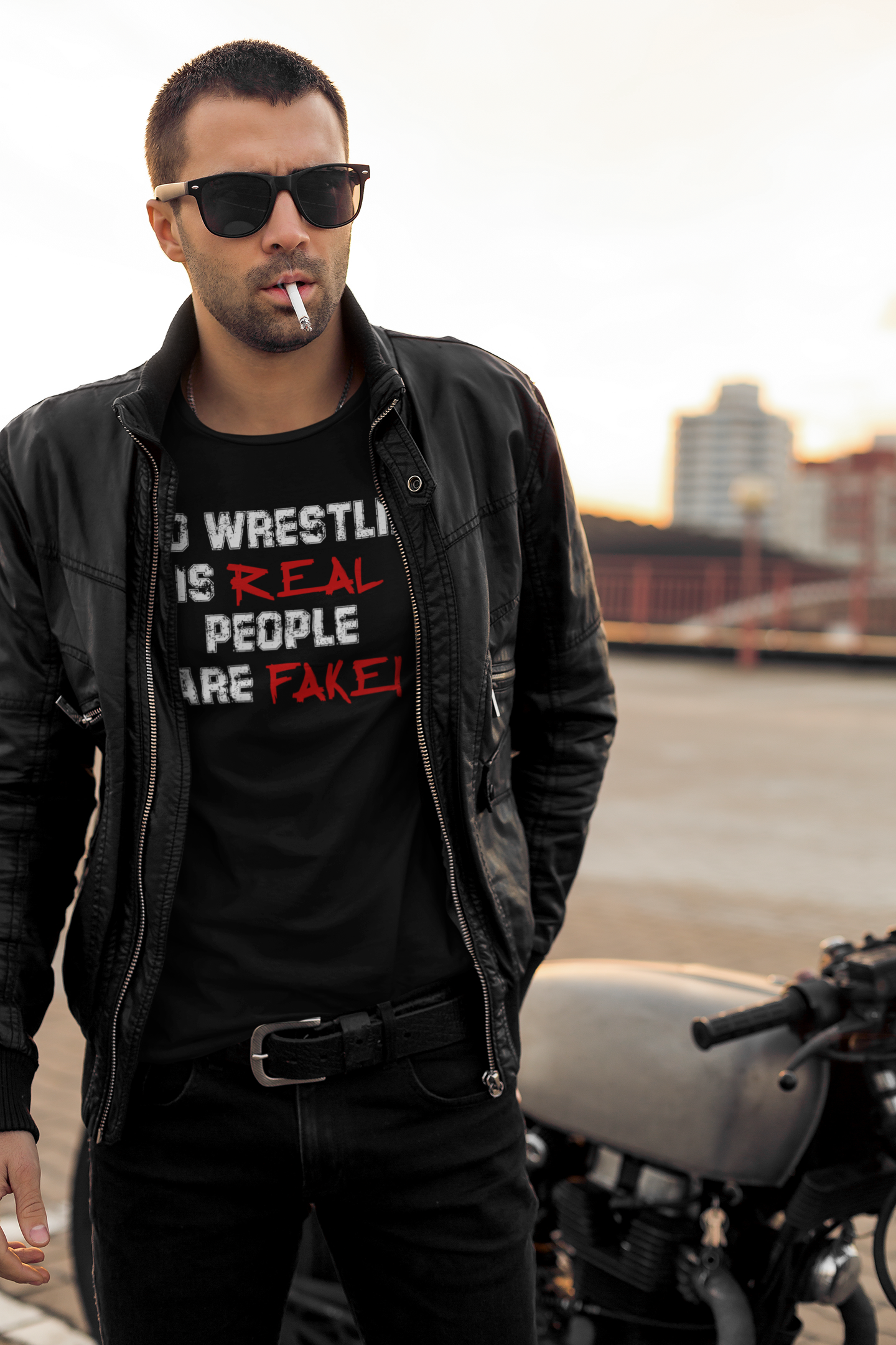 Pro Wrestling Is Real Men's T Shirt