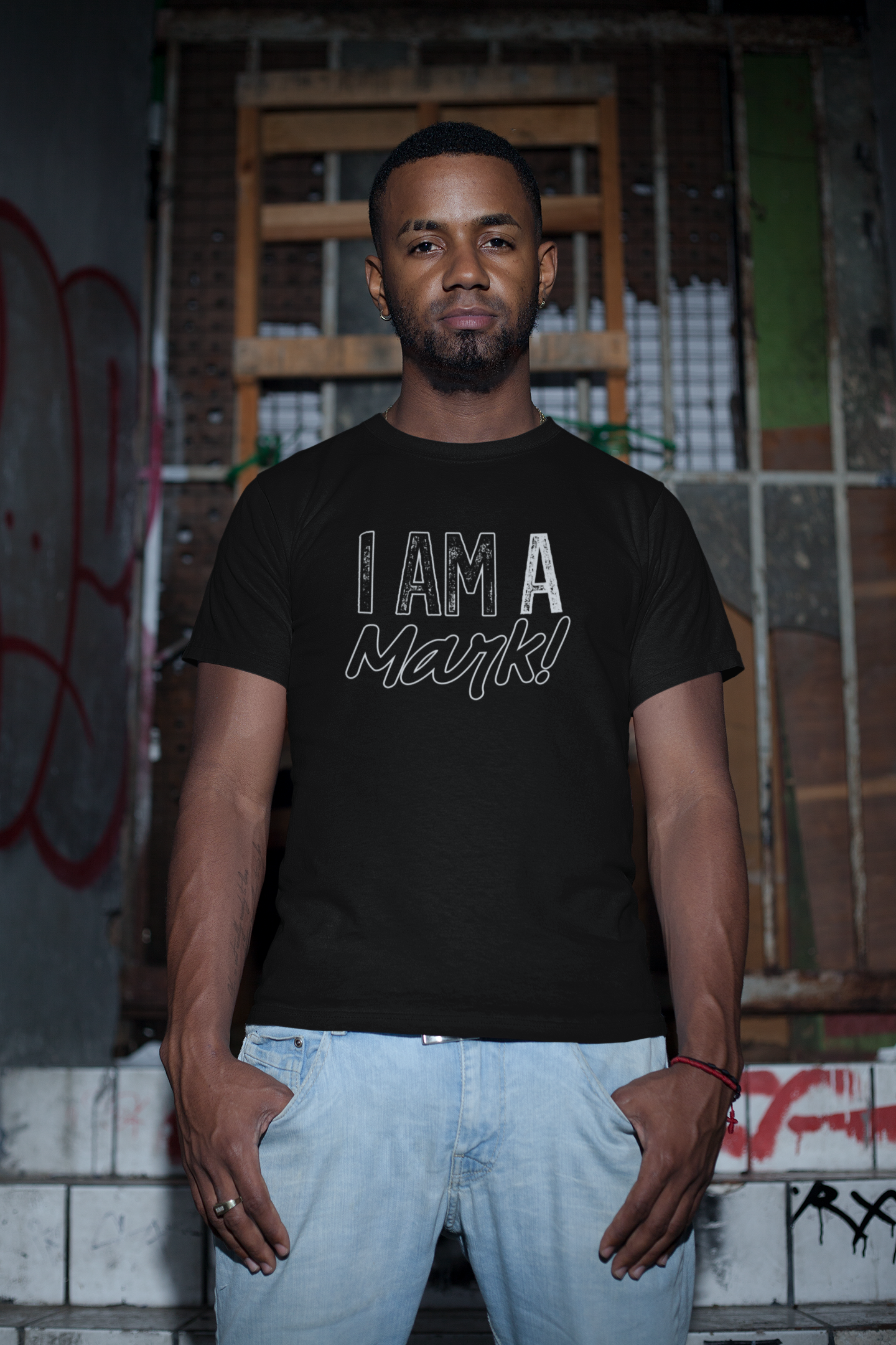 I Am A Mark Men's T Shirt – Spinebuster Tees I Am A Mark Men's T Shirt – Spinebuster Tees