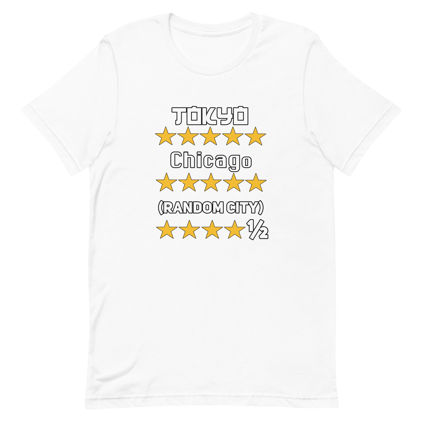 Star Ratings Men's T Shirt