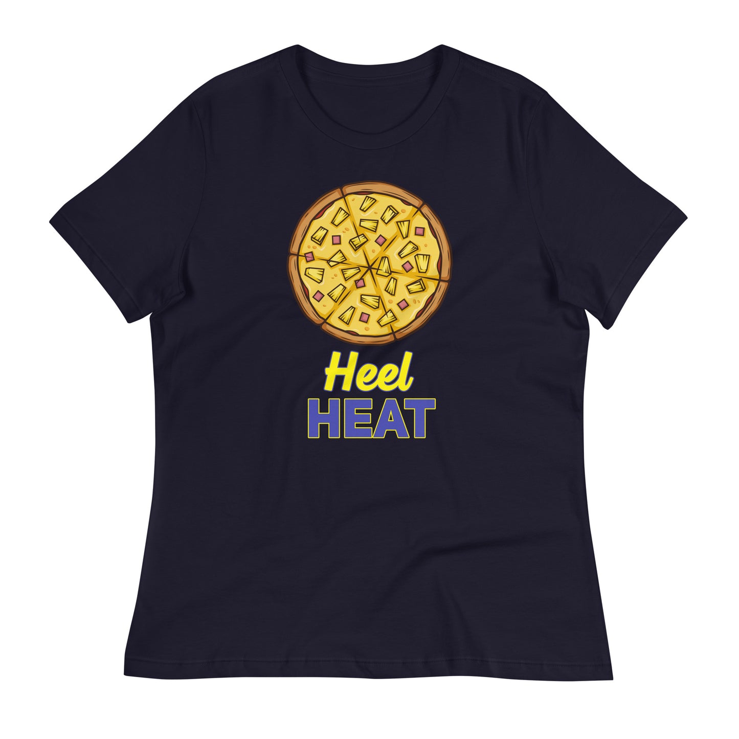 Pineapple Pizza Heel Heat Women's T-Shirt