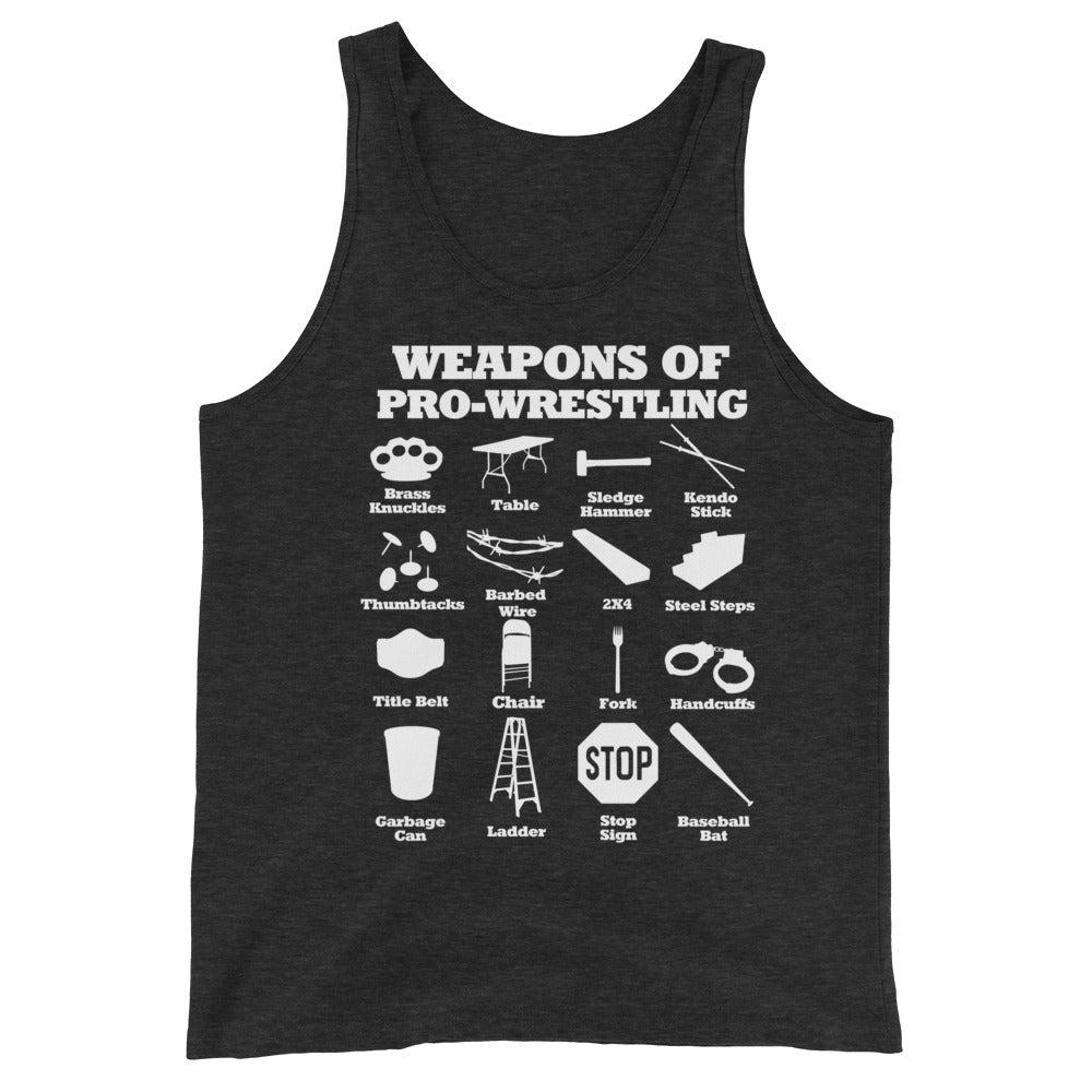 Weapons Of Pro Wrestling Men's Tank Top – Spinebuster Tees