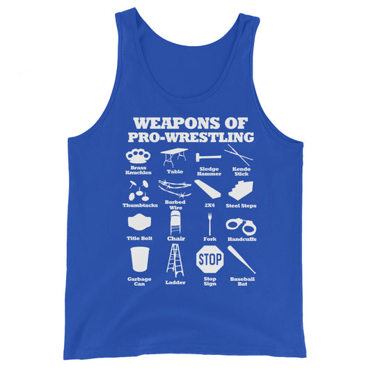 Weapons Of Pro Wrestling Men's Tank Top