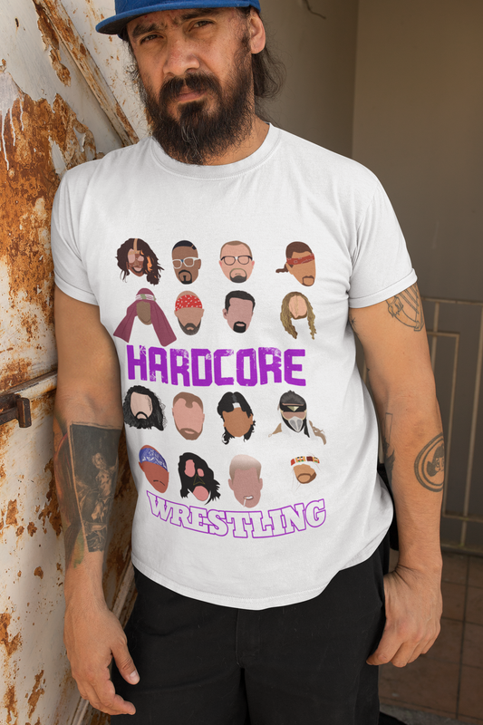 Hardcore Wrestling Men's T Shirt