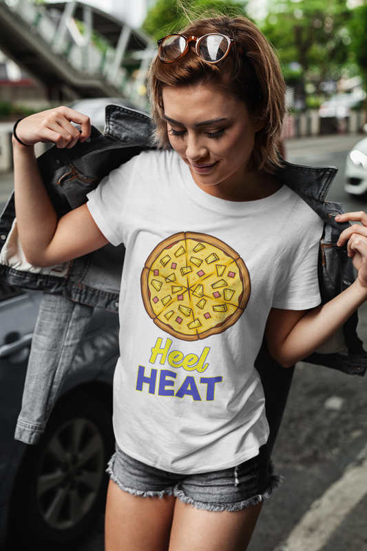 Pineapple Pizza Heel Heat Women's T-Shirt