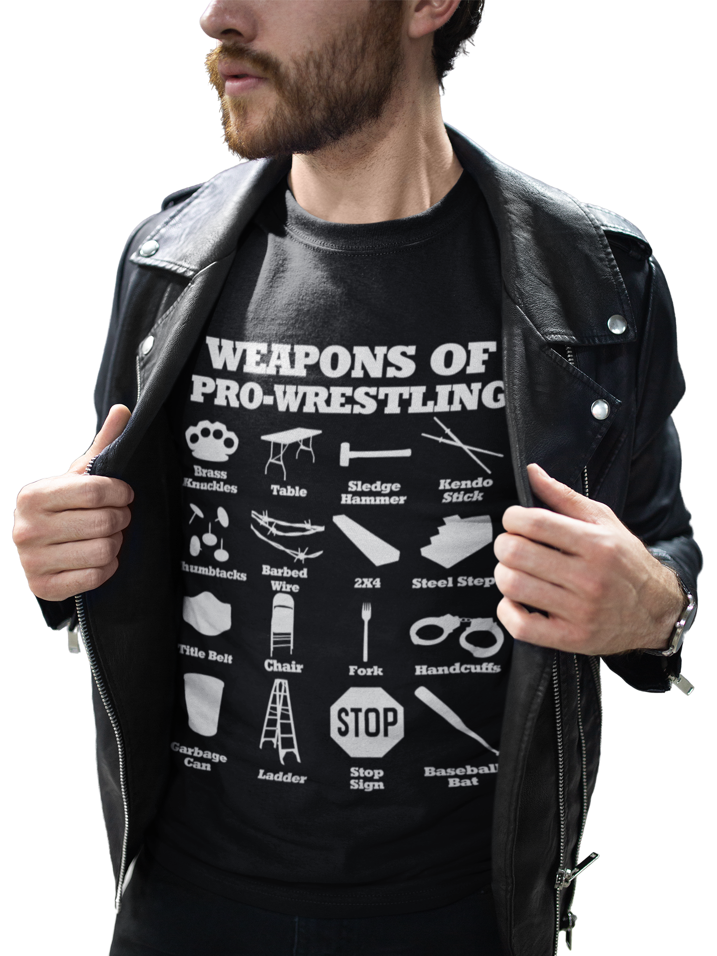 Weapons Of Pro Wrestling Men's T Shirt