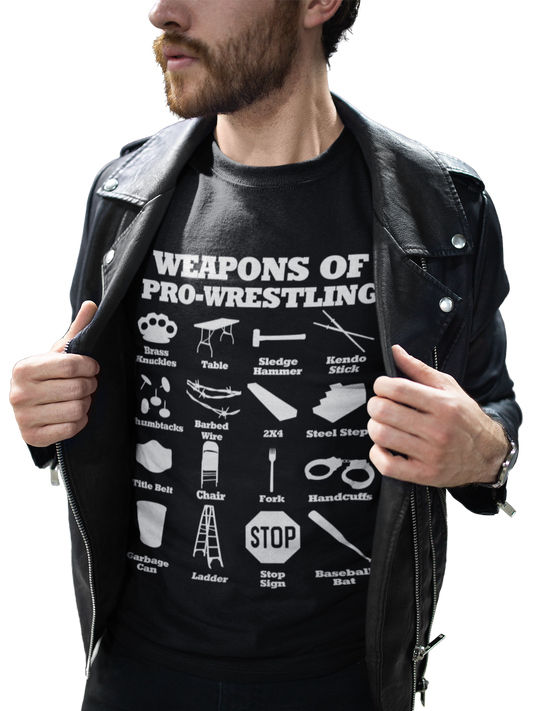 Weapons Of Pro Wrestling Men's T Shirt