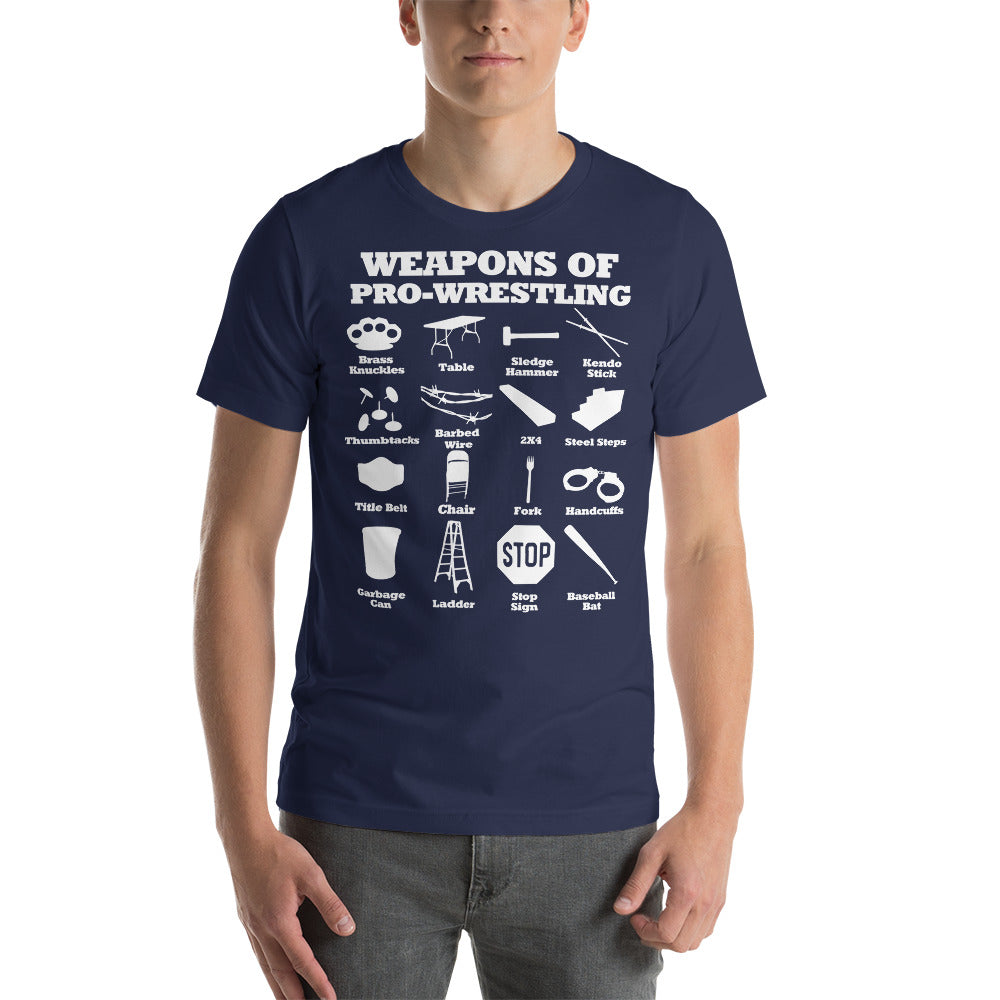 Weapons Of Pro Wrestling Men's T Shirt