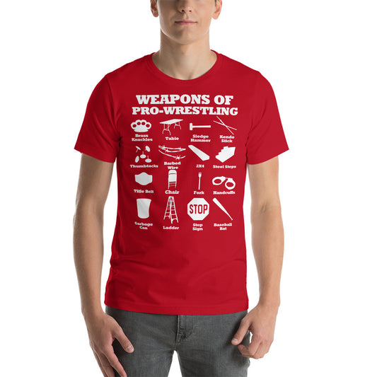 Weapons Of Pro Wrestling Men's T Shirt