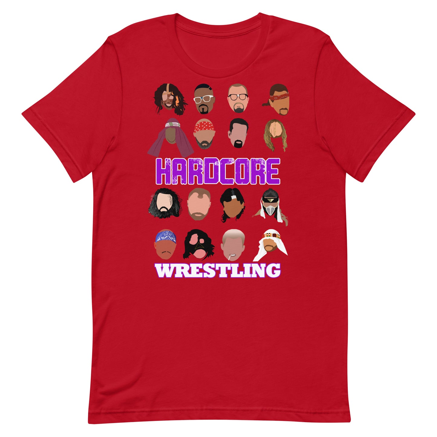 Hardcore Wrestling Men's T Shirt