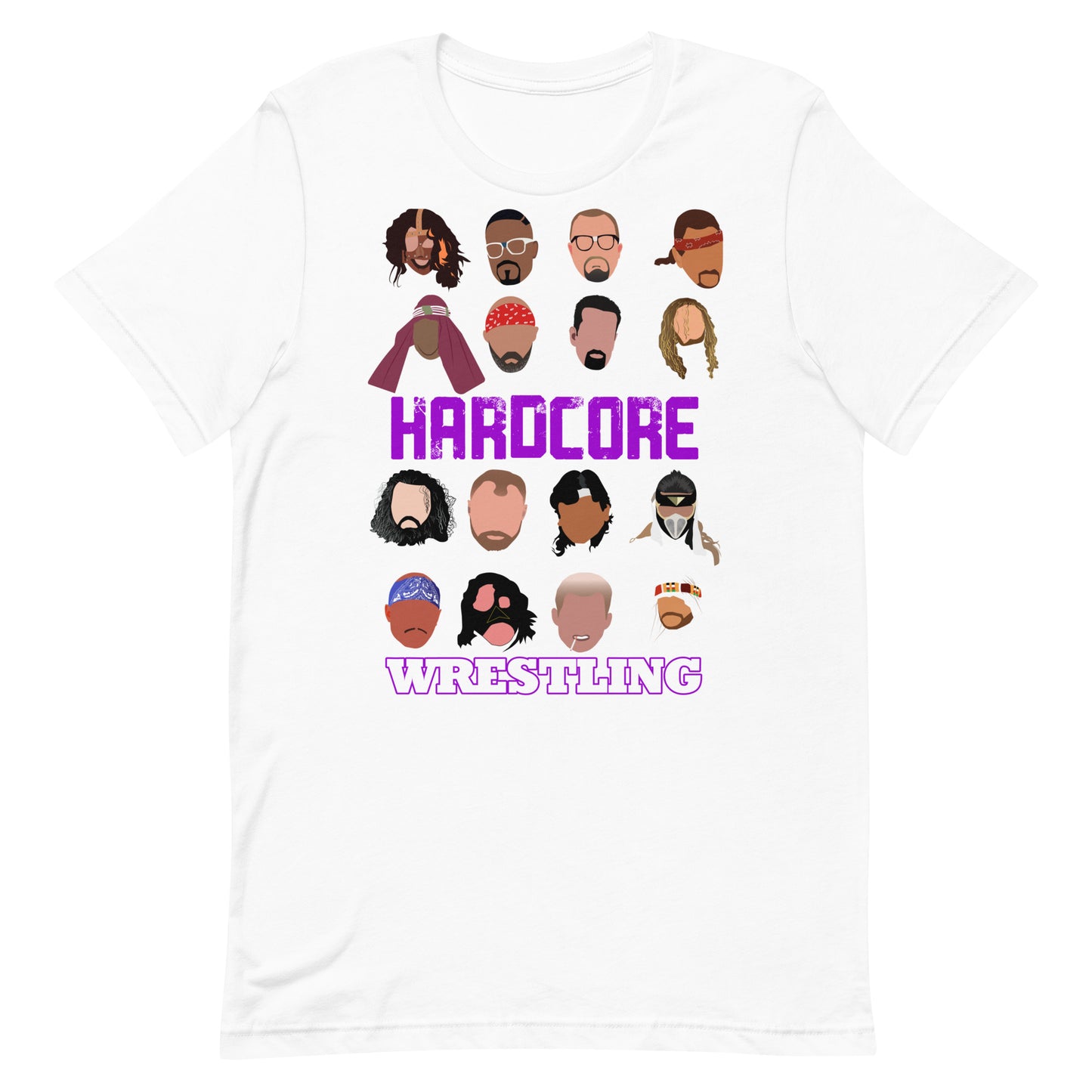 Hardcore Wrestling Men's T Shirt