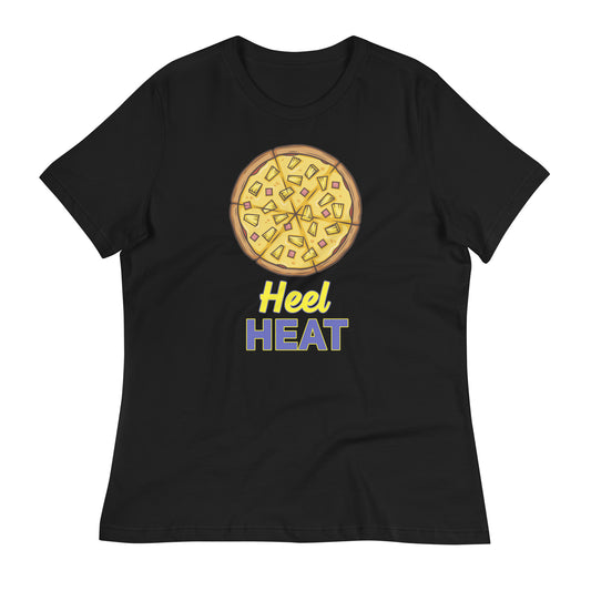 Pineapple Pizza Heel Heat Women's T-Shirt