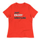 Just Enjoy Wrestling Women's T-Shirt