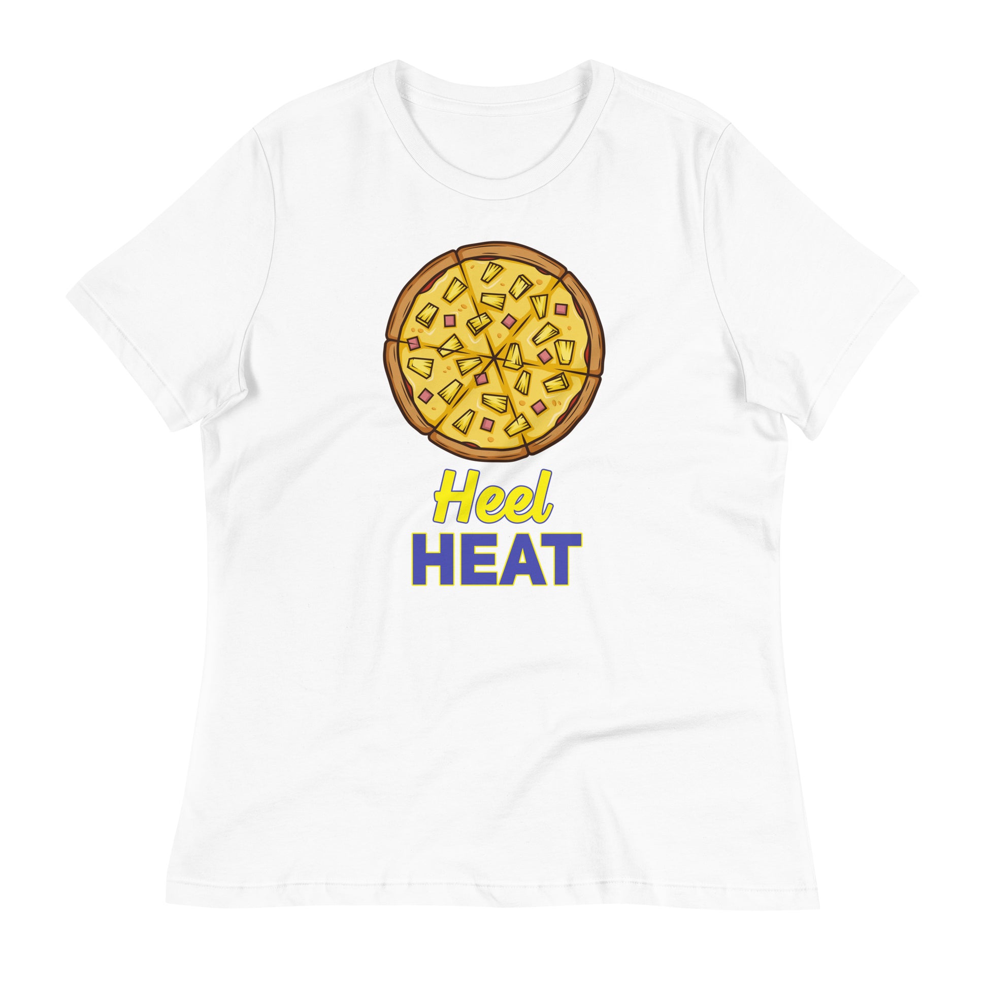 Urban Backwoods Pizza Symbol Women Donna T-Shirt Bianco Urban Backwoods Pizza Symbol Women Donna T-Shirt Bianco
